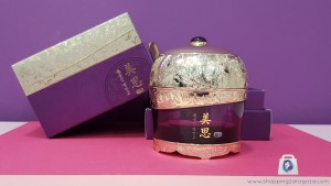 Crema de noche  con todos los ingredientes transformados en aceites especiales, aporta hidratación, nutrición, antiarrugas y antiflacidez.Chogong jin night cream de Missha en la tienda de cosmética asiática y cosmética coreana en Zaragoza