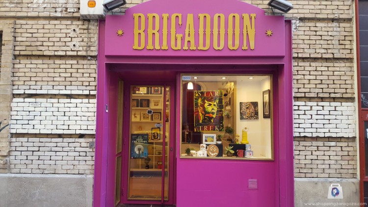 Brigaddon es una tienda de regalos de Zaragoza y de obra de autor