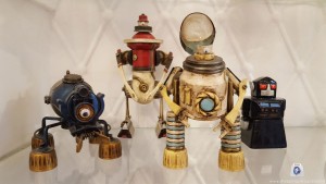 robot steampunk obra de autor en Brigadoon Zaragoza